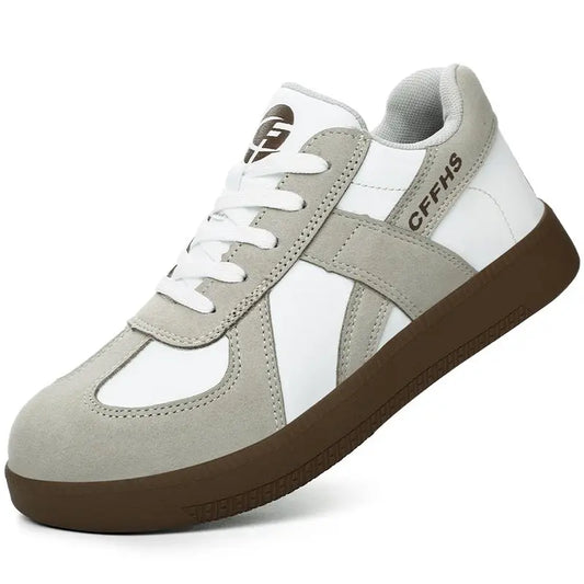 Women's Retro Steel Toe Work Sneakers(4 Colors)