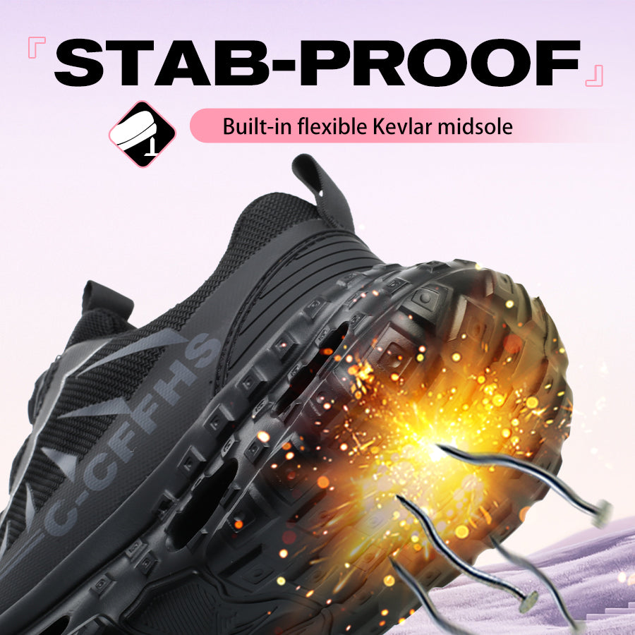 Women’s Steel Toe Safety Sneakers(2 Colors)