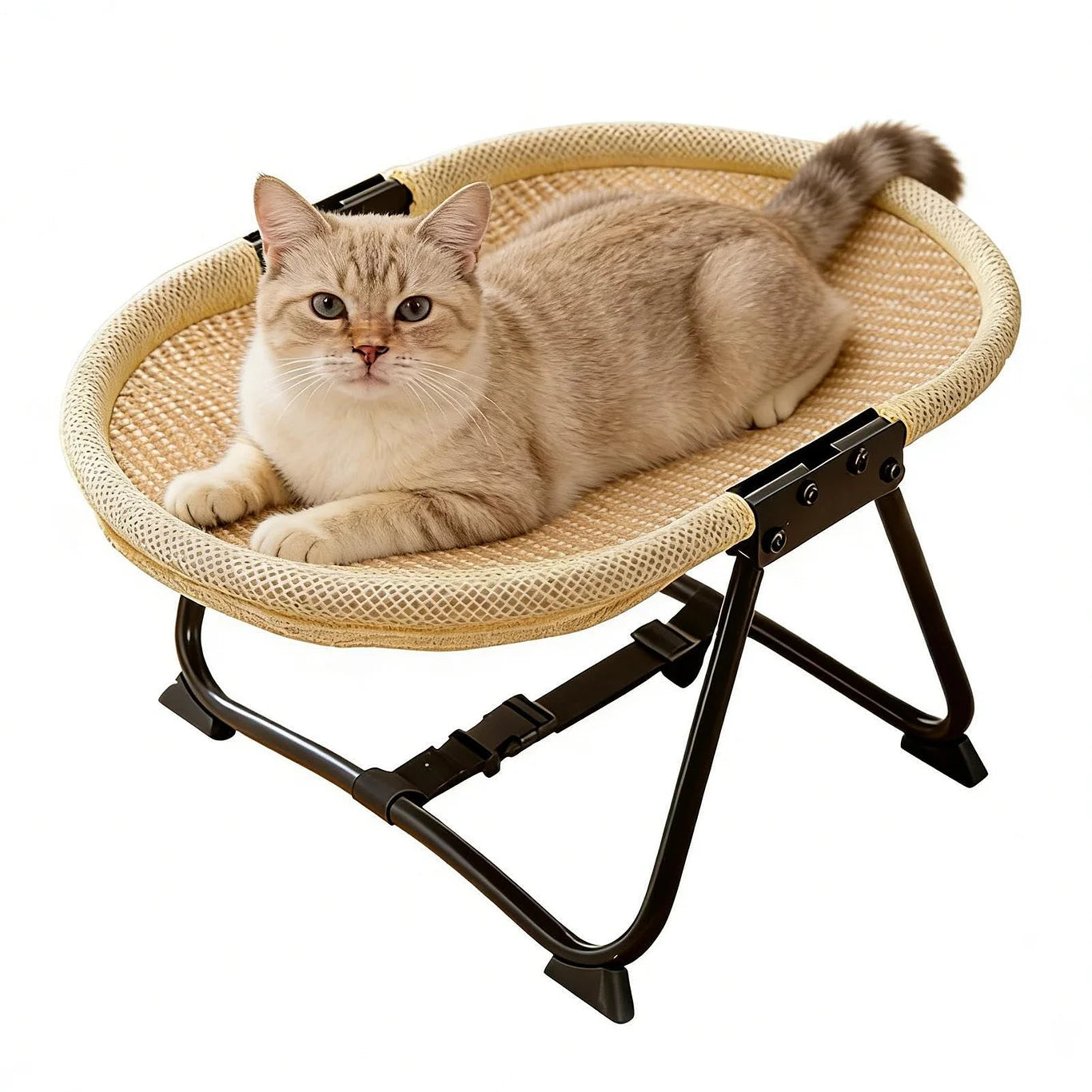 All-Season Portable Elevated Breathable Pet Bed
