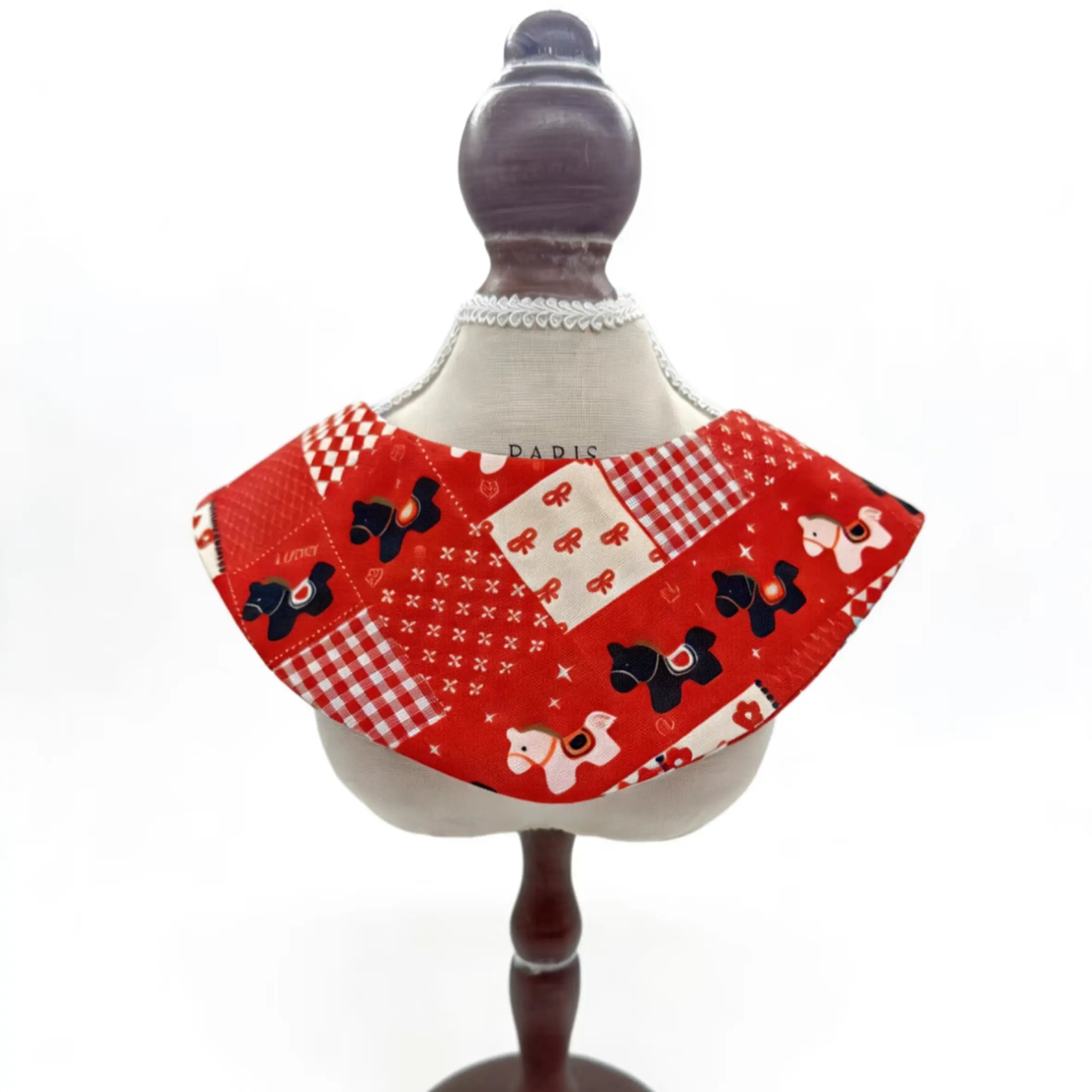 "American Vintage" Denim & Plaid Pet Bib Series