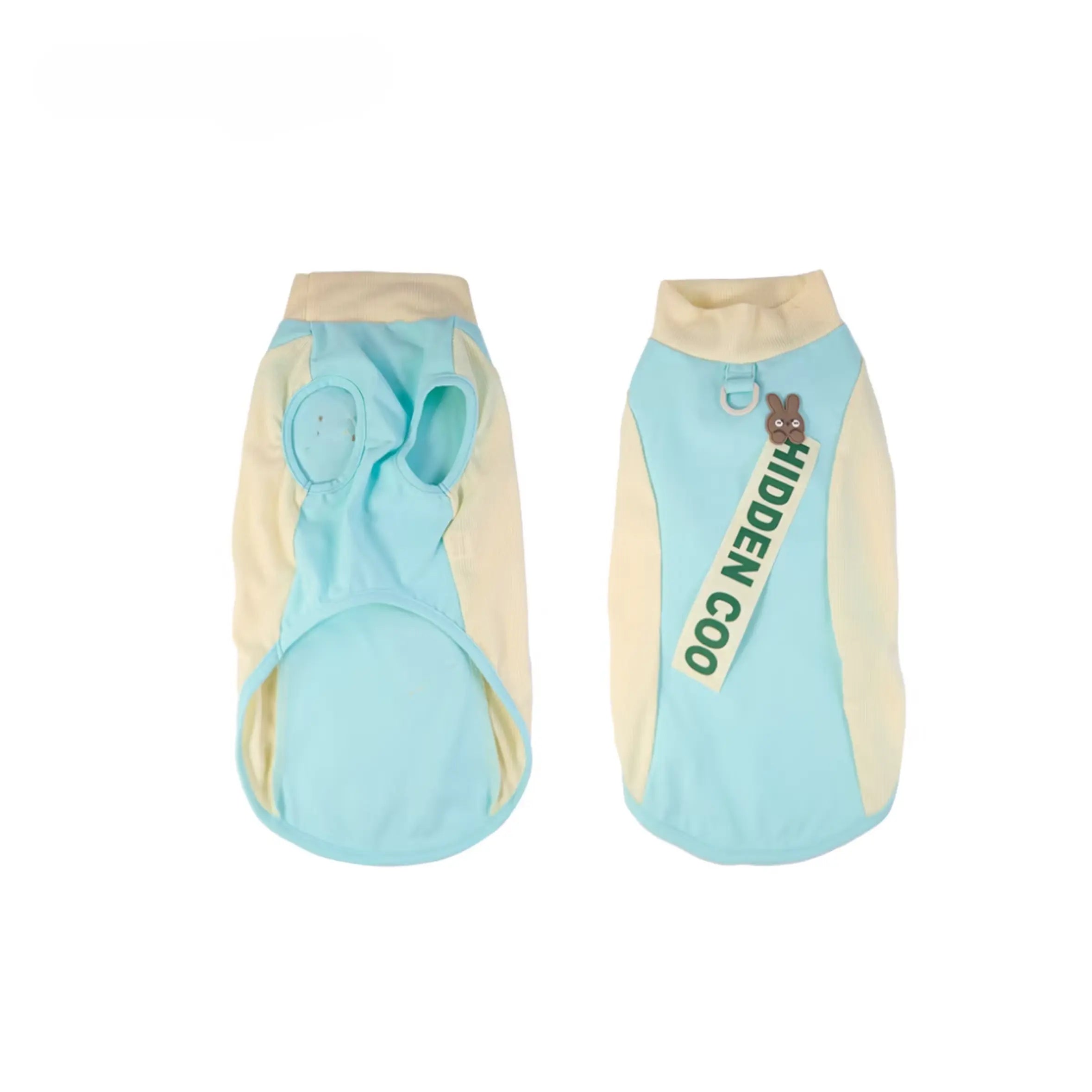 Bunny & D-Ring Casual Pet Vest