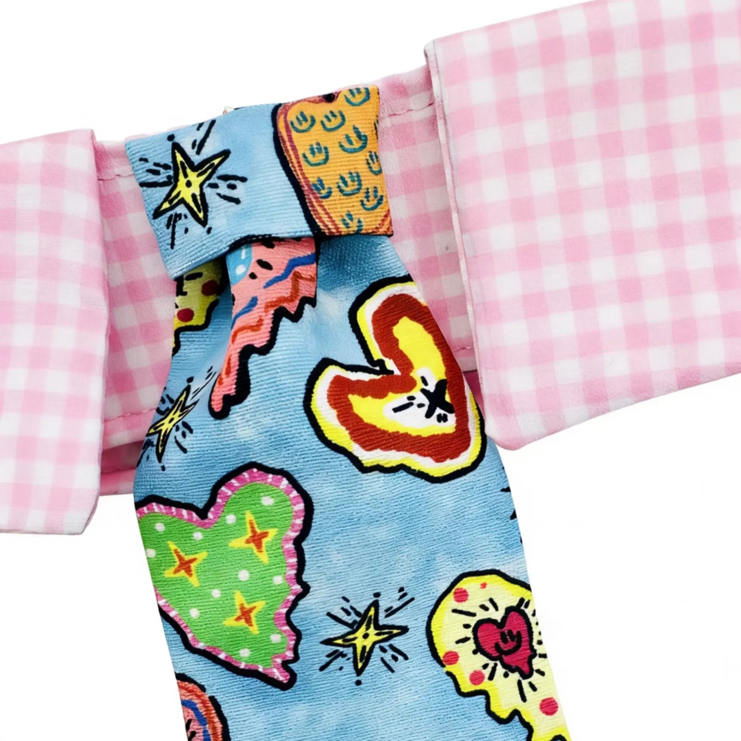 Sweet Heart Gingham Pet Bandana