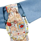 Cartoon Beaded Chain Pet Tie Collar
