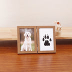Paw Print Wooden Photo Frame Set