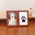 Paw Print Wooden Photo Frame Set