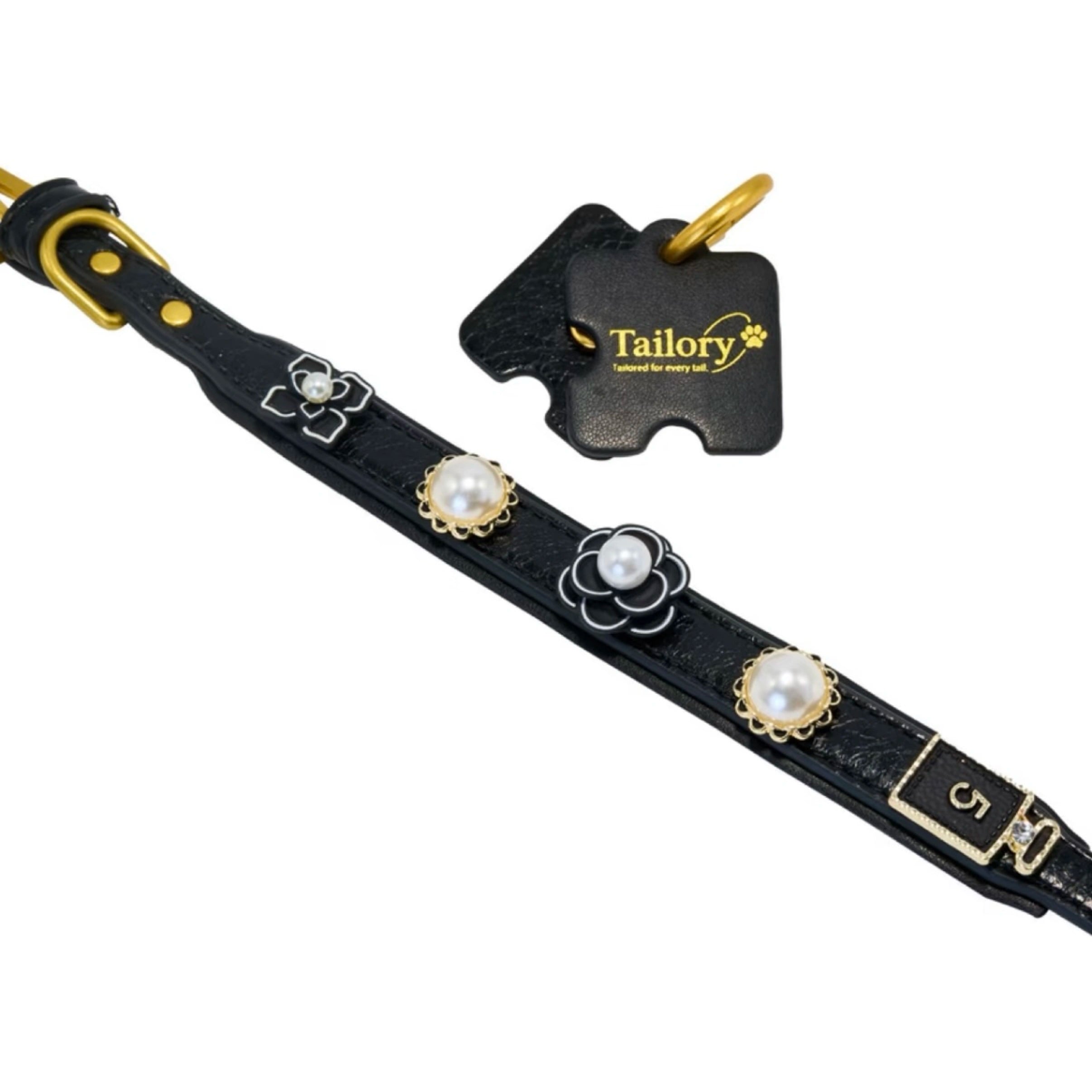 "Midnight Coco" Hand-crafted Pet Accessory