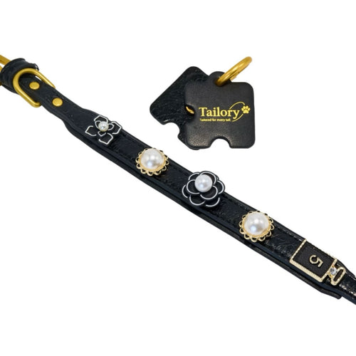 "Midnight Coco" Hand-crafted Pet Accessory