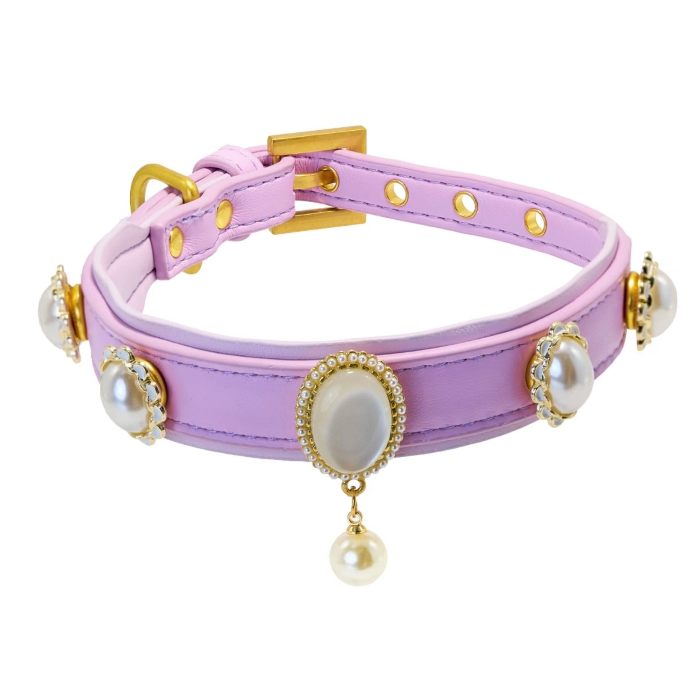 "Royal Pearl" Hand-crafted Pet Accessory