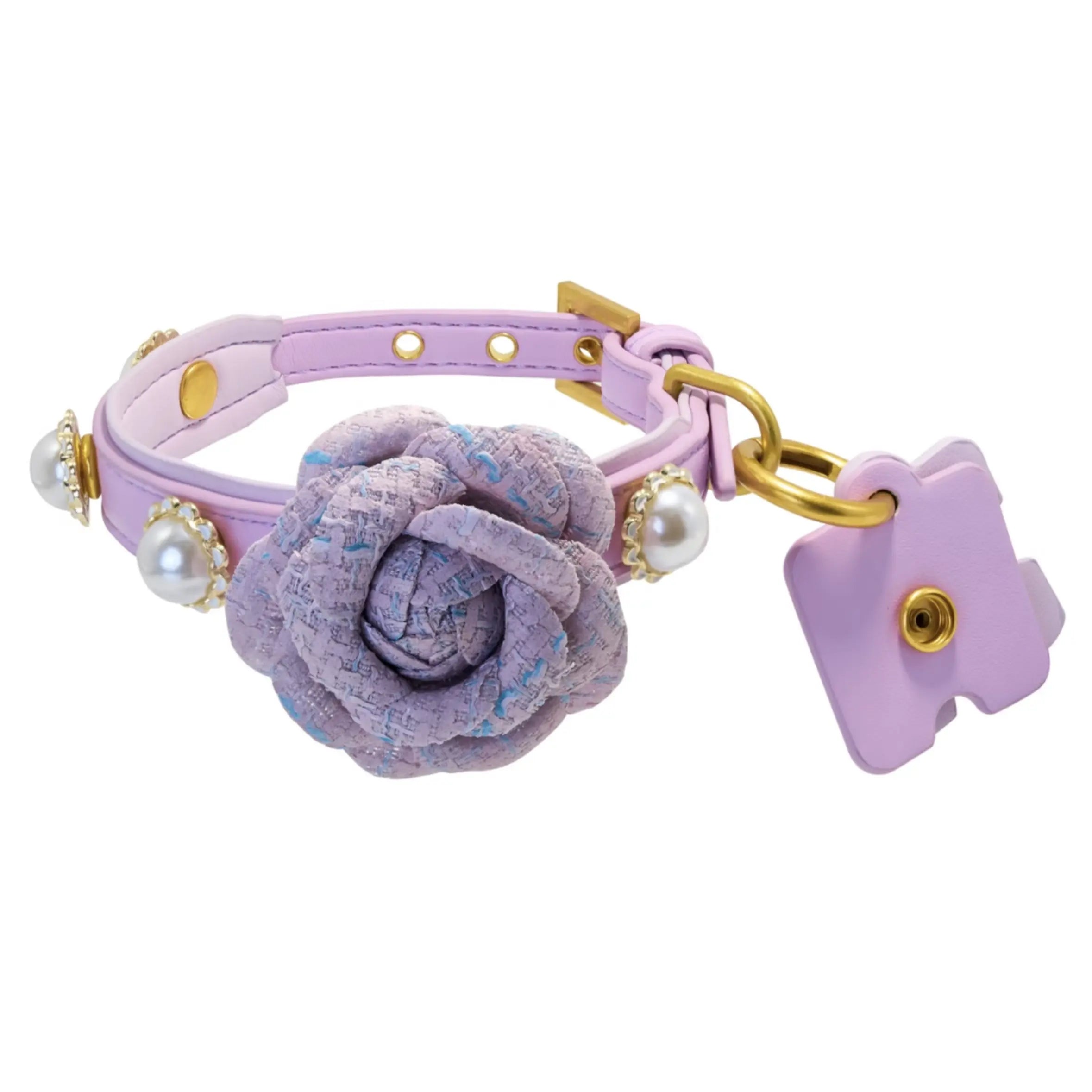 "Lavender Bloom" Hand-crafted Pet Accessory
