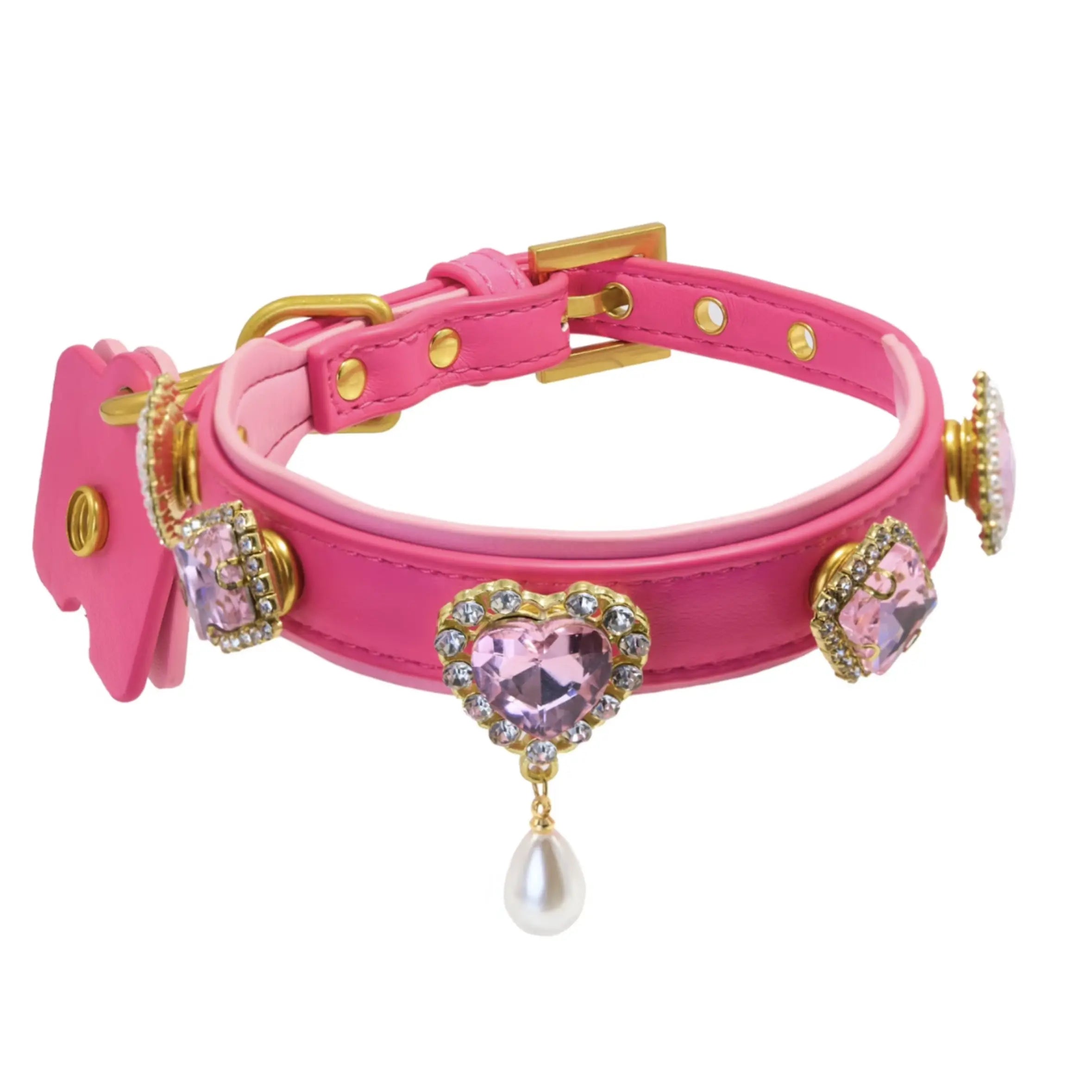 "Pink Romance" Hand-crafted Pet Accessory