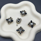 "Obsidian Bloom" Hand-crafted Pet Accessory