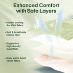 "Nature's Chill" Leaf-Shaped Instant Cooling Pet Mat