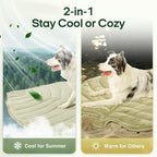 "Nature's Chill" Leaf-Shaped Instant Cooling Pet Mat