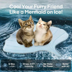 "Nature's Chill" Leaf-Shaped Instant Cooling Pet Mat