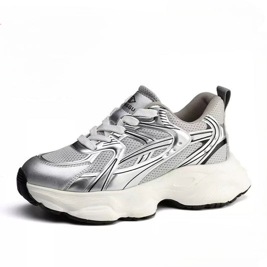 Women's Metallic Mesh Steel Toe Safety Work Sneaker(2 Colors)