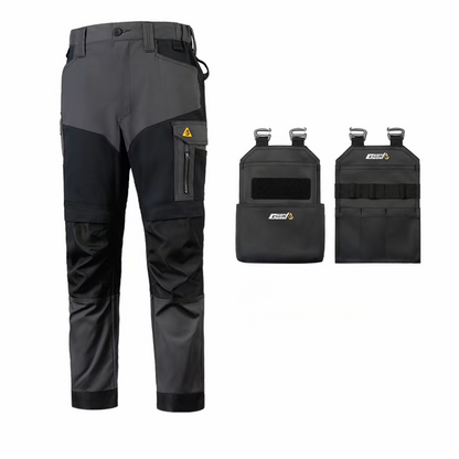 Men's Stretch Ripstop Work Pants with Tool Pockets|Smilyra 3.0