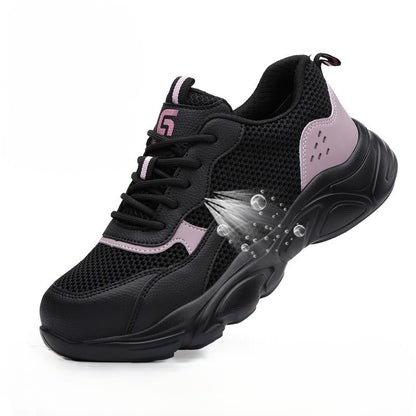 Women's Lightweight Steel Toe Safety Sneakers(3 Colors)