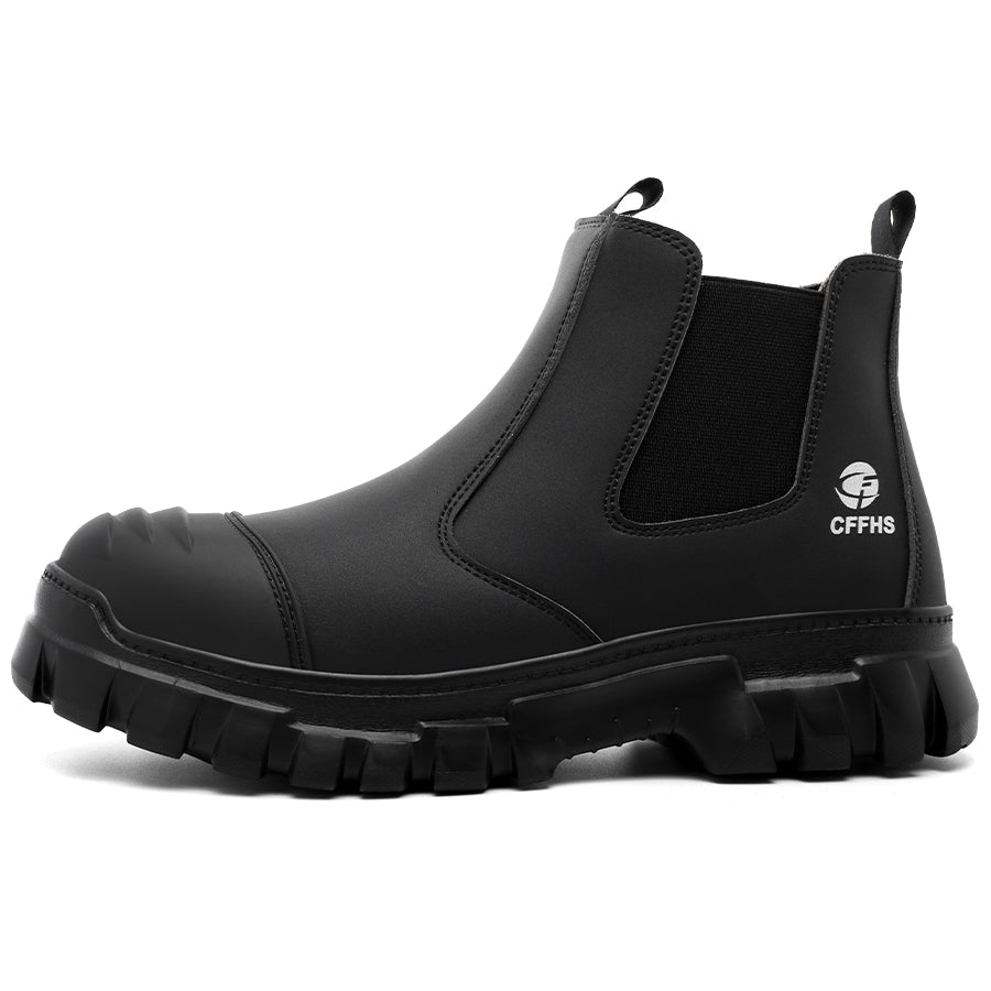 Women’s Steel Toe Chelsea Safety Boots(2 Colors)