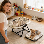 All-Season Portable Elevated Breathable Pet Bed
