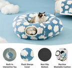 2-In-1 Play & Nap Tunnel Bed for Cats