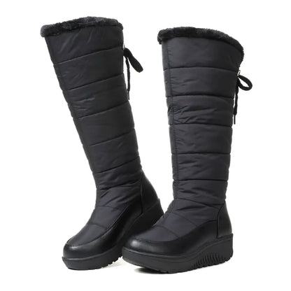 Women’s Cozy High-Top Platform Winter Boots