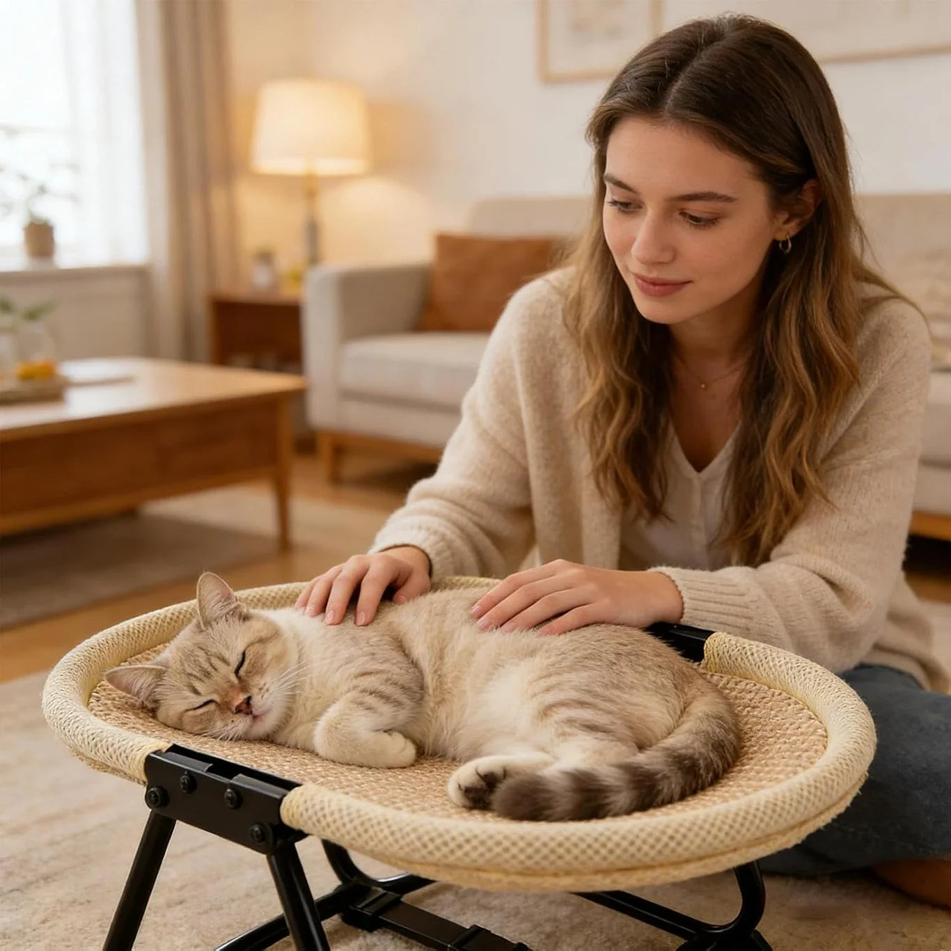 All-Season Portable Elevated Breathable Pet Bed