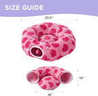 2-In-1 Play & Nap Tunnel Bed for Cats