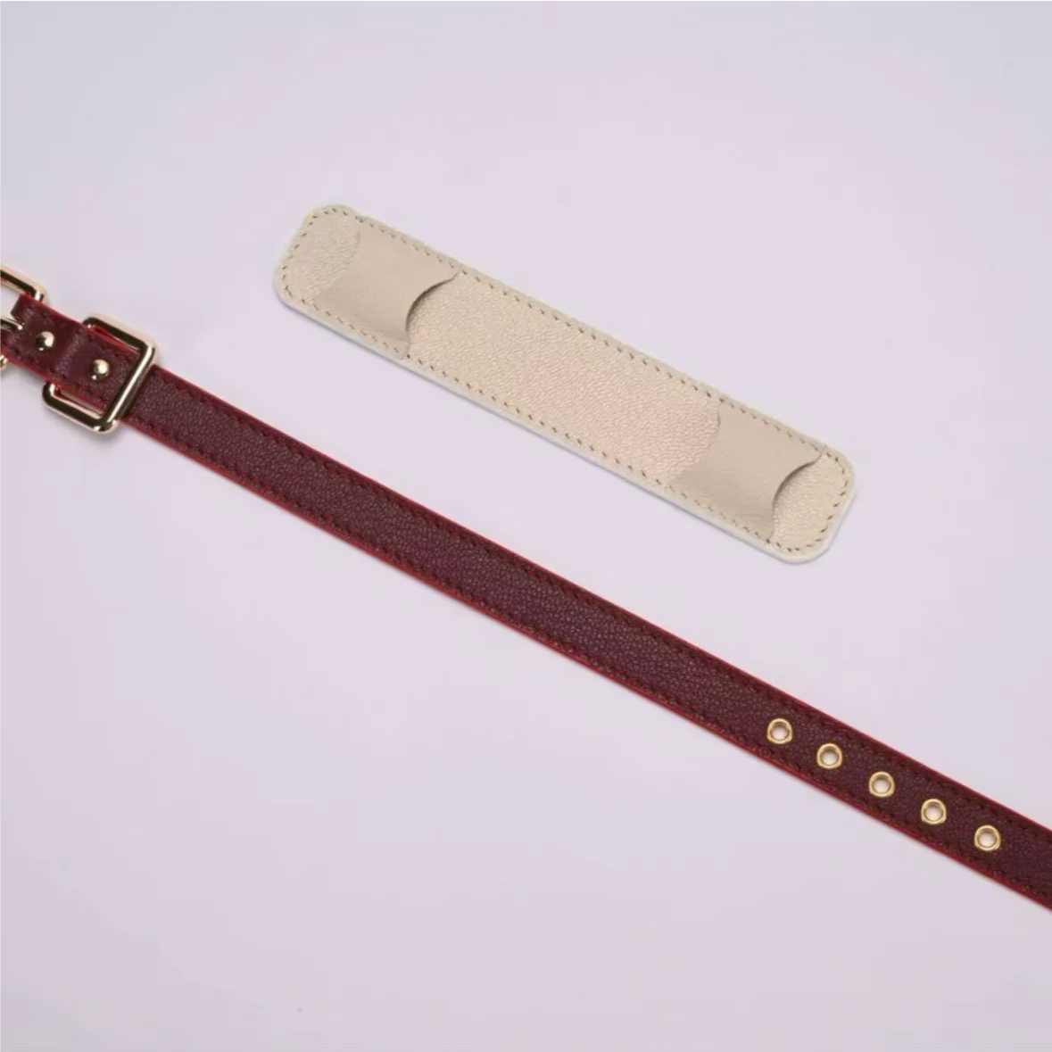 French Goatskin Liqueur Pet Collar