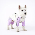 All-Weather Waterproof Dog Raincoat with Harness Hole