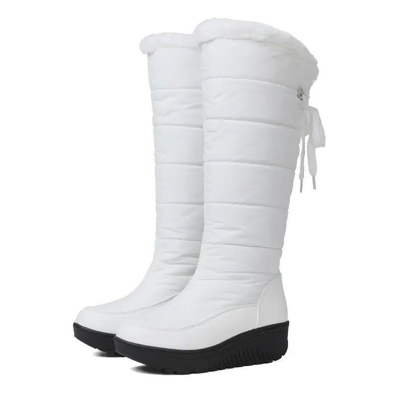 Women’s Cozy High-Top Platform Winter Boots