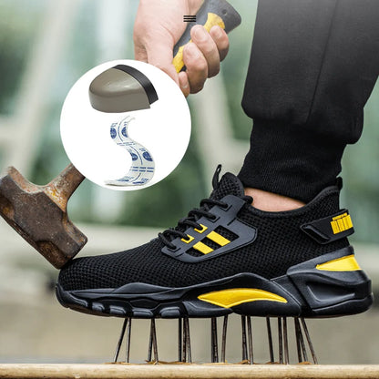 Men's Steel Toe Mesh Work Shoes( 2 Colors)