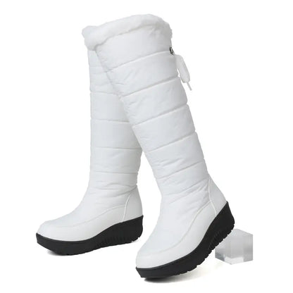 Women’s Cozy High-Top Platform Winter Boots