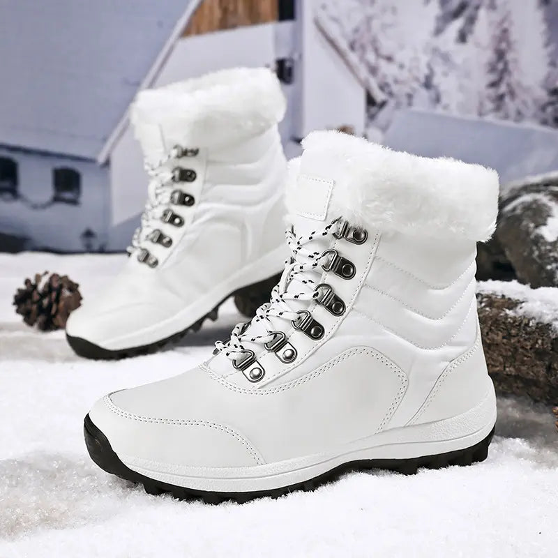 Women’s Winter Waterproof Leather Boots(3 Colors)