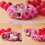2-In-1 Play & Nap Tunnel Bed for Cats