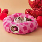 2-In-1 Play & Nap Tunnel Bed for Cats