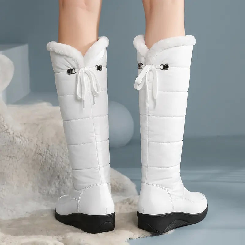 Women’s Cozy High-Top Platform Winter Boots
