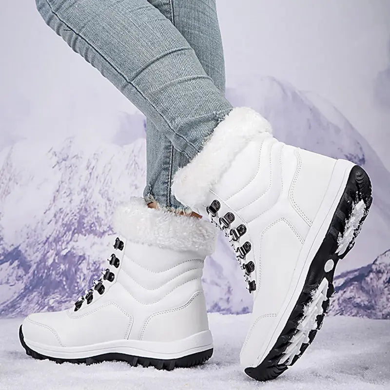 Women’s Winter Waterproof Leather Boots(3 Colors)