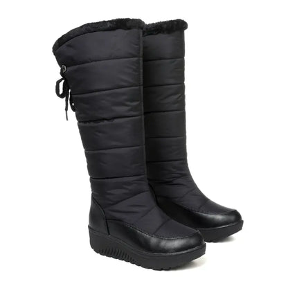 Women’s Cozy High-Top Platform Winter Boots
