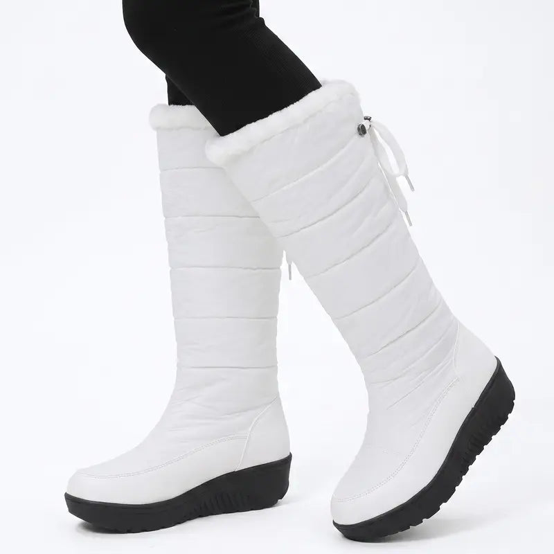 Women’s Cozy High-Top Platform Winter Boots