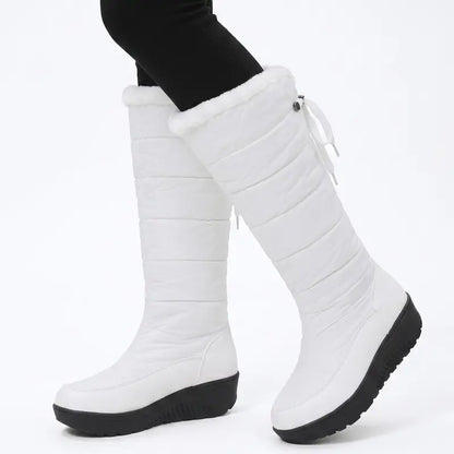 Women’s Cozy High-Top Platform Winter Boots