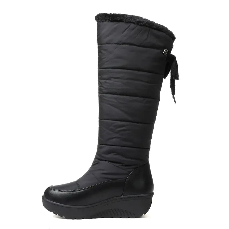 Women’s Cozy High-Top Platform Winter Boots