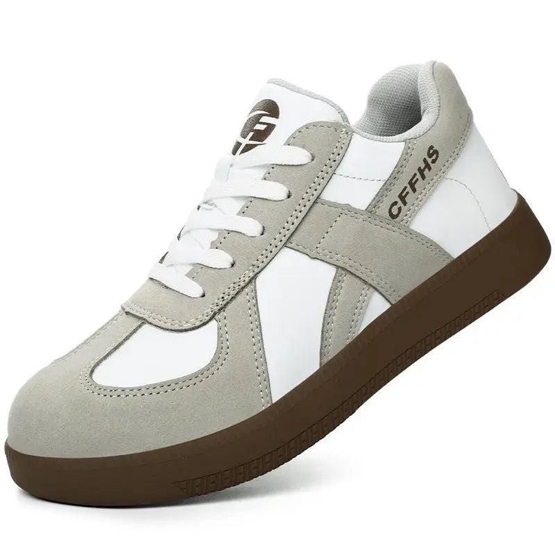 Women's Retro Steel Toe Work Sneakers(4 Colors)