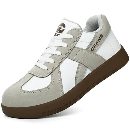 Women's Retro Steel Toe Work Sneakers(4 Colors)