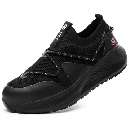 Women's Slip-On Knit Safety Work Shoes(3 Colors)