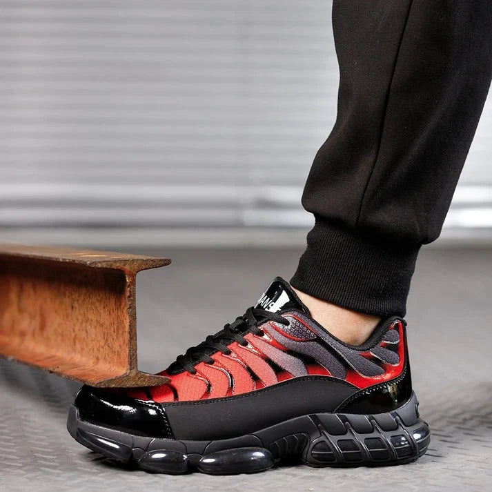 Men's Comfortable Steel Toe Work Boots(2 Colors)