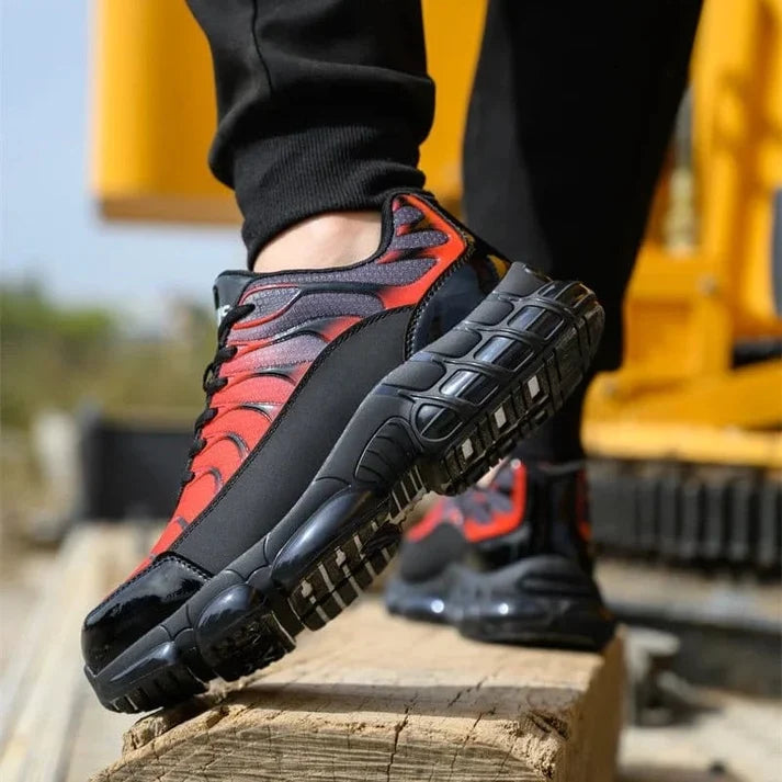 Men's Comfortable Steel Toe Work Boots(2 Colors)