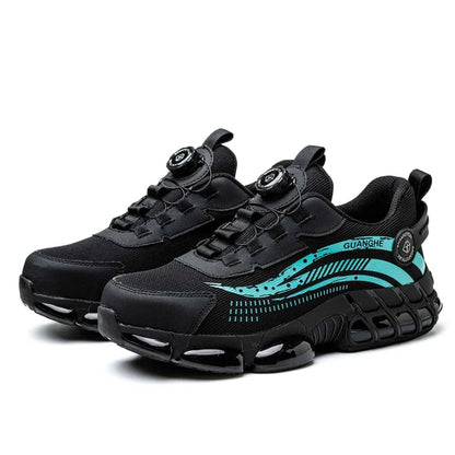 Women's Steel Toe Dial-Lace Work Sneaker(2 Colors)