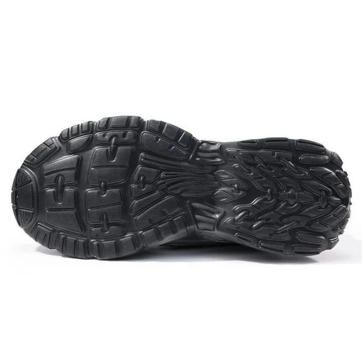 Metallic Mesh Work Sneaker — Shock Absorbing(2 Colors)