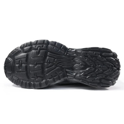 Metallic Mesh Work Sneaker — Shock Absorbing(2 Colors)