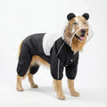 Panda-Themed Waterproof Pet Raincoat